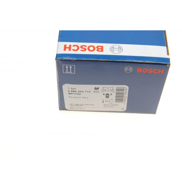 0986494714 BOSCH Колодки гальмівні (передні) Citroen Berlingo 18-/Peugeot 308 13-/Partner 18-