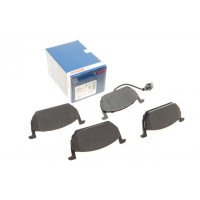 0986494721 BOSCH Колодки гальмівні (передні) Ауді A3/Seat Leon/Skoda Octavia IV/V/VW Golf VII 12- (+датчик)