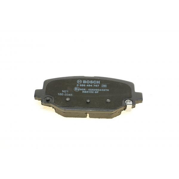 0986494767 BOSCH Колодки гальмівні (задні) Chrysler Grand Voyager 07-/Fiat Freemont 11-
