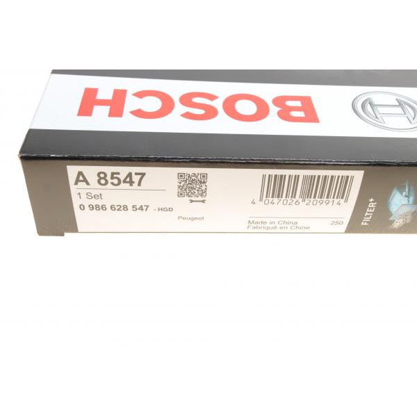 0986628547 BOSCH Фільтр салону Peugeot 308 13- (вугільний) (антиалергенний)