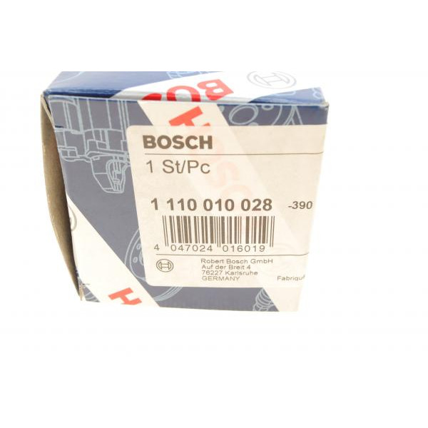1110010028 BOSCH Клапан редукційний рейки паливної Man Lions/TGL/TGM/Volvo FE/FL 04- (Common-Rail System)