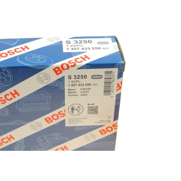 1457433250 BOSCH Фільтр повітряний Citroen XM/ Peugeot 605 89-00