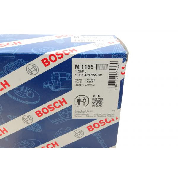 1987431155 BOSCH Фільтр салону MB Atego 98-04/Axor 02-