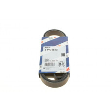 1987945984 BOSCH Ремінь генератора BMW M3 (E36) 94-98 (S50)/Kia Sportage 2.0 CRDi 04- (6PK1513)