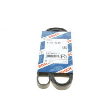 1987946236 BOSCH Ремінь генератора Opel Zafira 1.6 05-15/ Suzuki Baleno1.8i 96-02/ Grand Vitara2.0 98-15 (5PK1545)