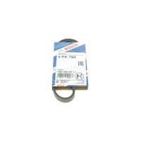 1987948337 BOSCH Ремінь генератора Opel Agila 1.0/1.2 08-14/Suzuki Swift 1.2 10- (4PK760)