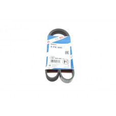 1987948400 BOSCH Ремінь генератора Audi A6 5.0 08-10/BMW 3 (E46) 1.6/1.8i 98-02/Suzuki Jimny 1.5 18- (5PK950)