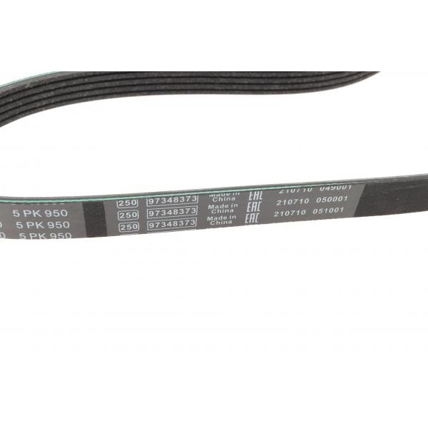 1987948400 BOSCH Ремінь генератора Audi A6 5.0 08-10/BMW 3 (E46) 1.6/1.8i 98-02/Suzuki Jimny 1.5 18- (5PK950)