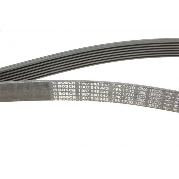 1987948442 BOSCH Ремінь генератора Honda CR-V 2.0 01-06 (7PK1730)