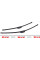 3 397 007 584 BOSCH Щітки склоочисника (650/550mm) Ford Transit V184 00-