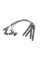 F00099C602 BOSCH Провід запалювання Renault Clio/Kangoo II/III 1.2 16V 01- (к-кт)