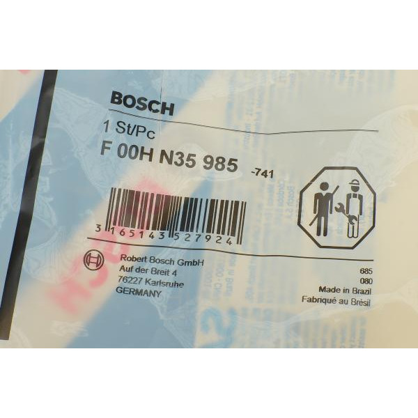 F00HN35985 BOSCH Прокладка форсунки ущільнювальна MB Sprinter OM901-OM906 (кільце)