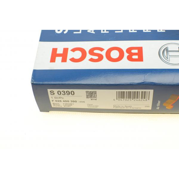 F026400390 BOSCH Фільтр повітряний Opel Astra G 2.2 16v 00-05