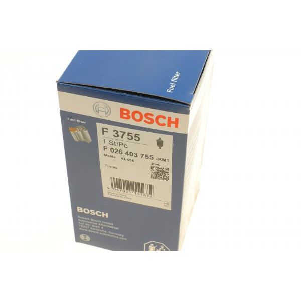 F026403755 BOSCH Фільтр паливний Toyota Land Cruiser Prado 2.7/4.0 03-10