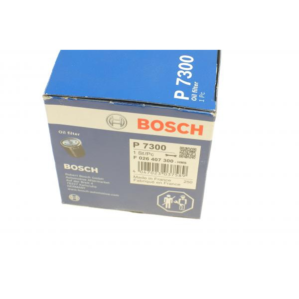 F026407300 BOSCH Фільтр масляний Fiat 500X/500L/Jeep Renegade 1.4 14-