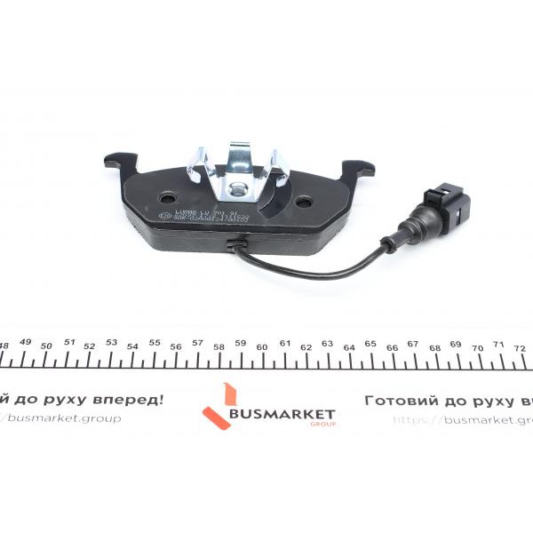 220350070100 BRECK Колодки гальмівні (передні) Audi A3/VW Golf VII 12-(з датчиком) (Ate)