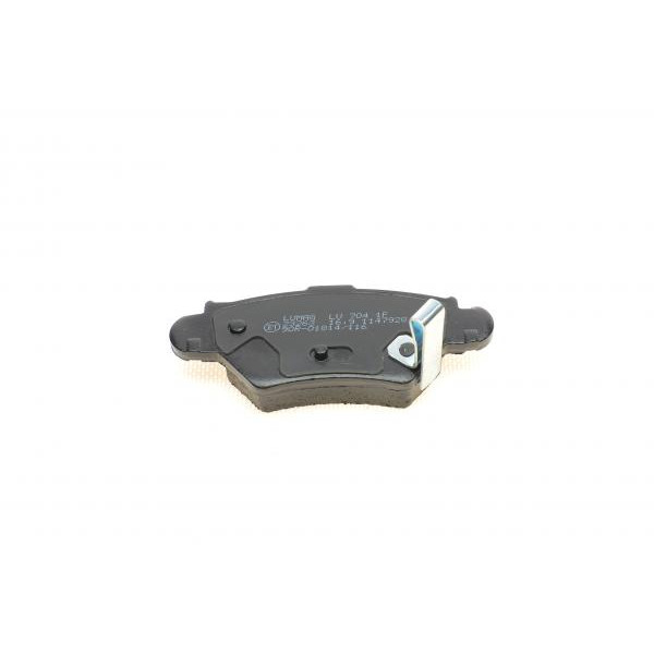 232580070410 BRECK Колодки гальмівні (задні) Opel Astra G/Zafira A 98-09 (Bosch)