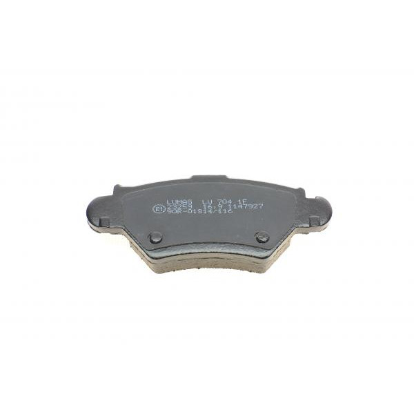 232580070410 BRECK Колодки гальмівні (задні) Opel Astra G/Zafira A 98-09 (Bosch)