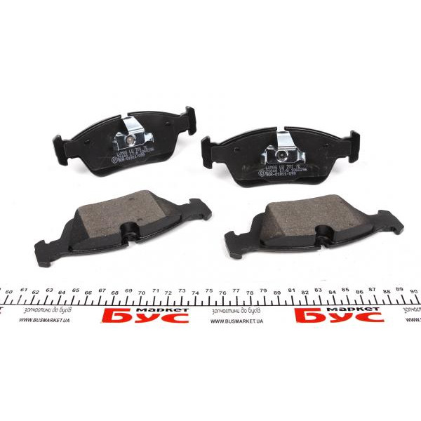 232870070100 BRECK Колодки гальмівні (передні) BMW 3 (E46) 2.5i 98-