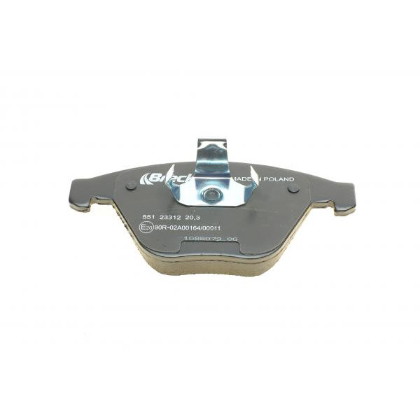 233120055110 BRECK Колодки гальмівні (передні) BMW 5 (E60)/6 (E64)/7 (E65) 01- (Ate)