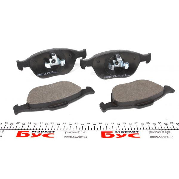 234400070100 BRECK Колодки гальмівні (передні) Ford Connect 1.8TDCi 02-