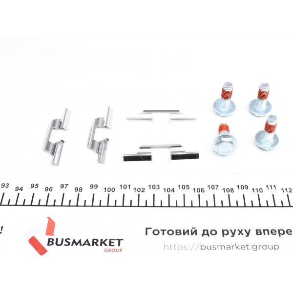 235541070410 BRECK Колодки гальмівні (задні) VW Sharan 95-10/Ford Galaxy 95-06 (87x52.8x17.2) (з датчиком)