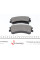 240460070110 BRECK Колодки гальмівні (передні) Mazda 6 02-07 (Akebono)