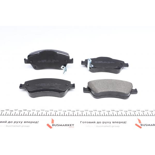 241220070110 BRECK Колодки гальмівні (передні) Toyota Auris/Corolla 06- (Bosch)