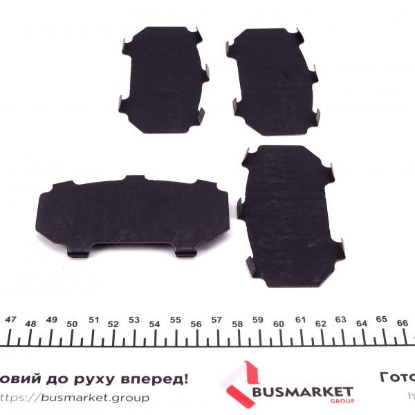 243360070100 BRECK Колодки гальмівні (передні) Toyota RAV4 III 05-/Auris 06- (Akebono)