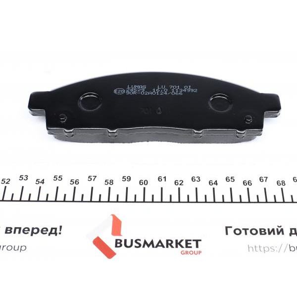 245290070110 BRECK Колодки гальмівні (передні) Mitsubishi L200/Pajero Sport II 05- (Tokico)