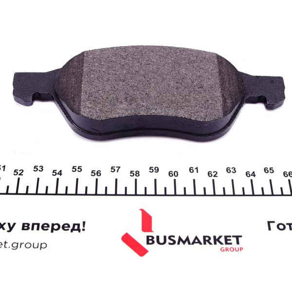 245350070100 BRECK Колодки гальмівні (передні) Renault Megane II/Scenic II 1.4-2.0D 02- (Ate)