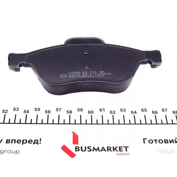 245350070100 BRECK Колодки гальмівні (передні) Renault Megane II/Scenic II 1.4-2.0D 02- (Ate)