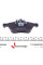 245350070100 BRECK Колодки гальмівні (передні) Renault Megane II/Scenic II 1.4-2.0D 02- (Ate)