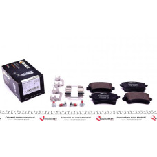 246060055400 BRECK Колодки гальмівні (задні) Audi A4/A5/Q5 07- (Lucas) (ceramic) High quality