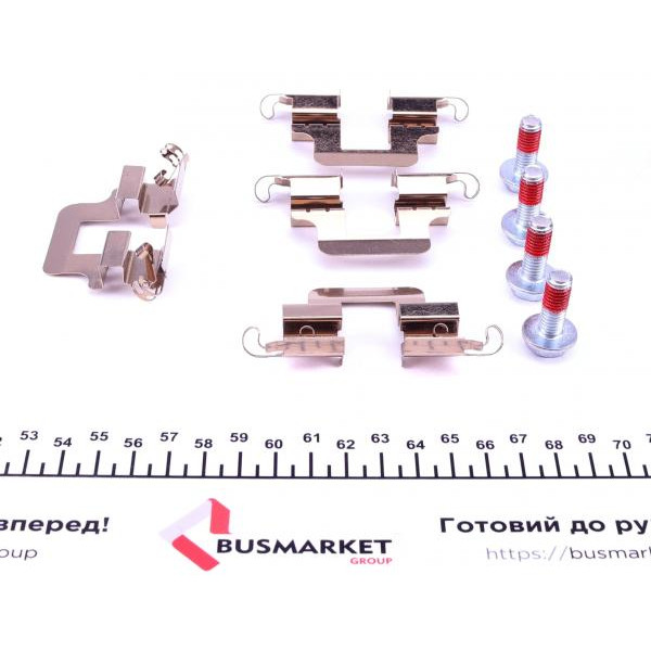 246060055410 BRECK Колодки гальмівні (задні) Audi A4/A5/Q5 07- (TRW) (ceramic) High quality