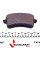 246060055410 BRECK Колодки гальмівні (задні) Audi A4/A5/Q5 07- (TRW) (ceramic) High quality