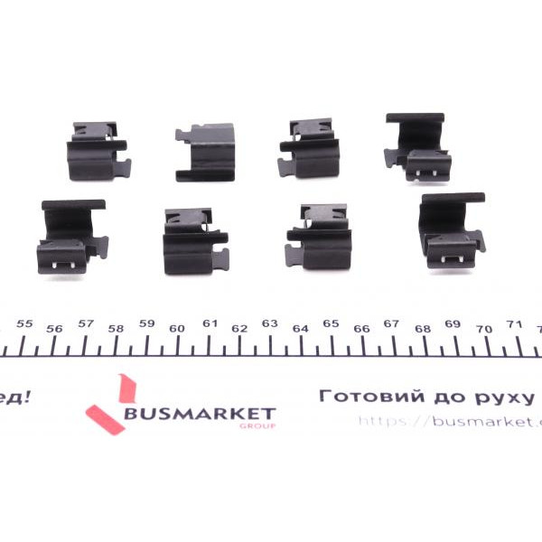 246640070410 BRECK Колодки гальмівні (задні) Toyota Auris 06-/Corolla 1.3-2.0D 12- (Galfer)