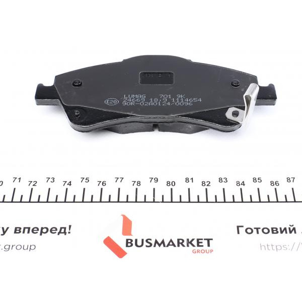 246680070100 BRECK Колодки гальмівні (передні) Toyota Avensis/Auris 1.6-2.0 D-4D 08- (Bosch)