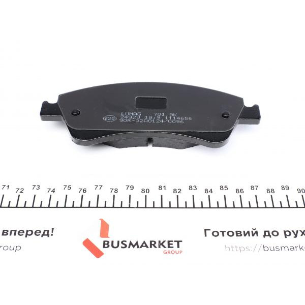 246680070100 BRECK Колодки гальмівні (передні) Toyota Avensis/Auris 1.6-2.0 D-4D 08- (Bosch)