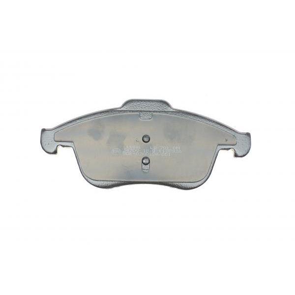 247090070100 BRECK Колодки гальмівні (передні) Renault Megane III/Laguna III 1.5dCi/2.0dCi 07- (Ate - Teves)