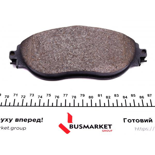 247380055110 BRECK Колодки гальмівні (передні) VW Passat/Golf 13- (TRW) (з датчиком) (ceramic) High quality