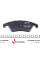 247430055100 BRECK Колодки гальмівні (передні) Audi A4/A5/A7 07- (Lucas) (з датчиком) (ceramic) High quality