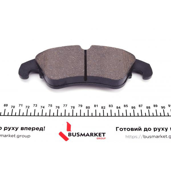 247430055100 BRECK Колодки гальмівні (передні) Audi A4/A5/A7 07- (Lucas) (з датчиком) (ceramic) High quality