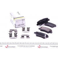 249340070200 BRECK Колодки гальмівні (задні) Hyundai Elantra/Sonata/Tucson/Kia Opirus/Soul 04-