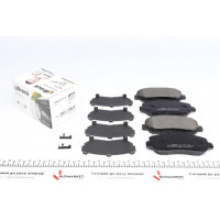 255640070100 BRECK Колодки гальмівні (передні) Mazda CX-5 11- (Akebono)