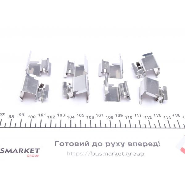 256020070300 BRECK Колодки гальмівні (передні) Ford Transit 2.2TDCi 12-