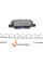 256880070200 BRECK Колодки гальмівні (задні) Mitsubishi Outlander III/Mazda 6 12- (Akebono)