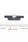 257020070200 BRECK Колодки гальмівні (передні) Dacia Logan/Renault Clio 12-