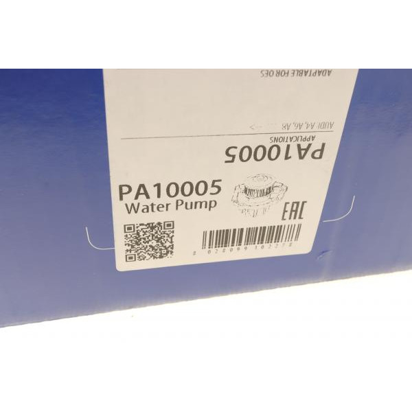 PA10005 BUGATTI Насос води Audi A4/A6/A8 3.0/3.0quattro 01-06 (R/B) (5 лоп)