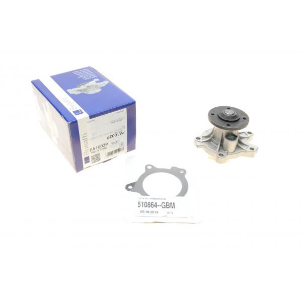 PA10029 BUGATTI Насос води Mini Mini 1.4d 03-06/Toyota Corolla 1.4D-4D 04-08/13-18/Auris 1.4D-4D 13-18 (R/B) (6 лоп)
